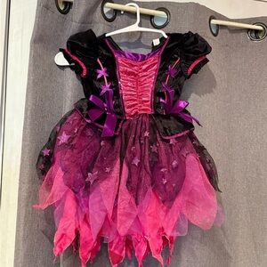 Enchanting Pink and Black Kids Costume
